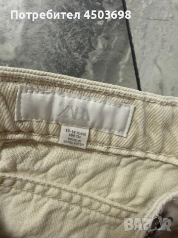Детски спортни джинси Zara, Размер 164 см, 13-14 год, снимка 3 - Детски панталони и дънки - 55625565