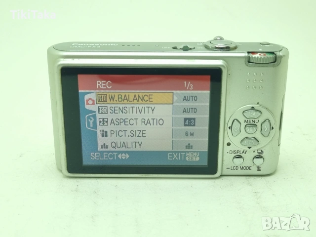 Panasonic Lumix DMC-FX3 Silver , снимка 6 - Фотоапарати - 55162771