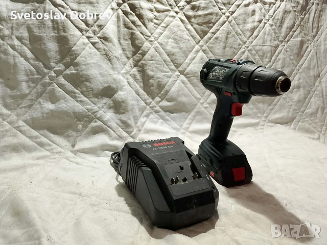 акумулаторен винтоверт Bosch 18v комплект с зарядно и батерия, снимка 5 - Винтоверти - 53966440