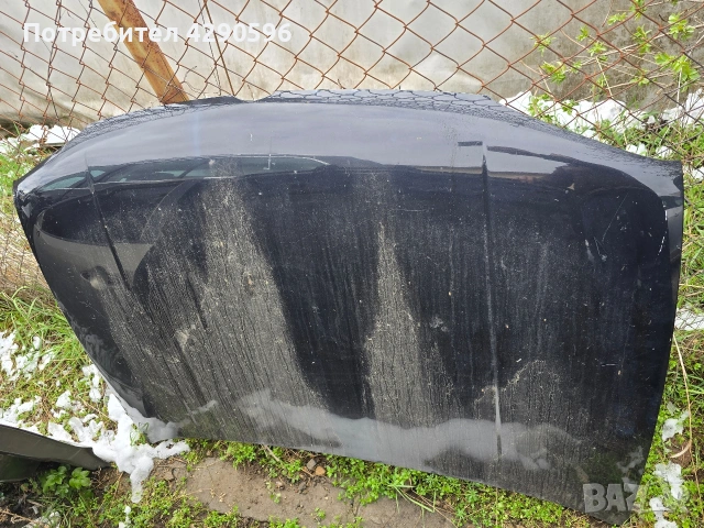 Преден капак за VW Golf 4 / Голф 4 черен 