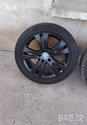 Оригинални джанти с гуми Mercedes 5x112 17", снимка 4 - Гуми и джанти - 54230457
