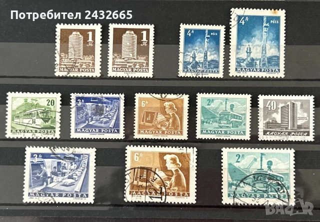 3902. Унгария 1963 /64  -   “ Транспорт , пощи и комуникации. “
