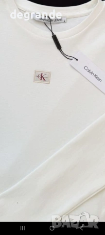 🎀Дамска Памучна Блузка Calvin Klein, снимка 2 - Блузи с дълъг ръкав и пуловери - 54317491