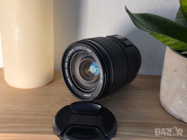 Обектив Canon ef-s 15-85 USM IS, снимка 8 - Обективи и филтри - 54465761