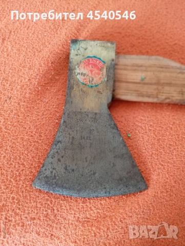 Немска брадва Ochsenkopf Gold, снимка 2 - Антикварни и старинни предмети - 54235015