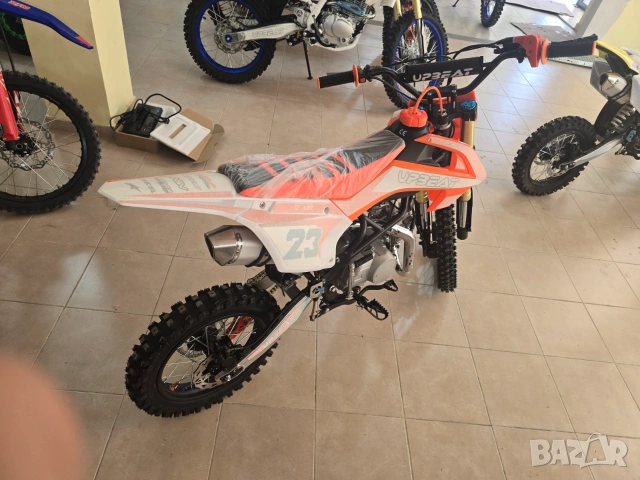 Четиритактов кросов мотор 125 кубика.2026, снимка 2 - Мотоциклети и мототехника - 54980454