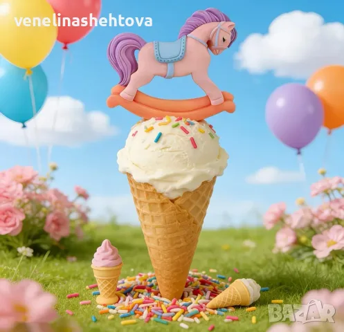 Люлеещо конче силиконов молд форма гипс смола шоколад фондан декорация торта мъфини , снимка 2 - Форми - 55648545