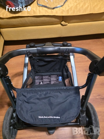 3 в 1 Cosatto Giggle Quad бебешка количка - Hare Wood, снимка 5 - Детски колички - 54593585
