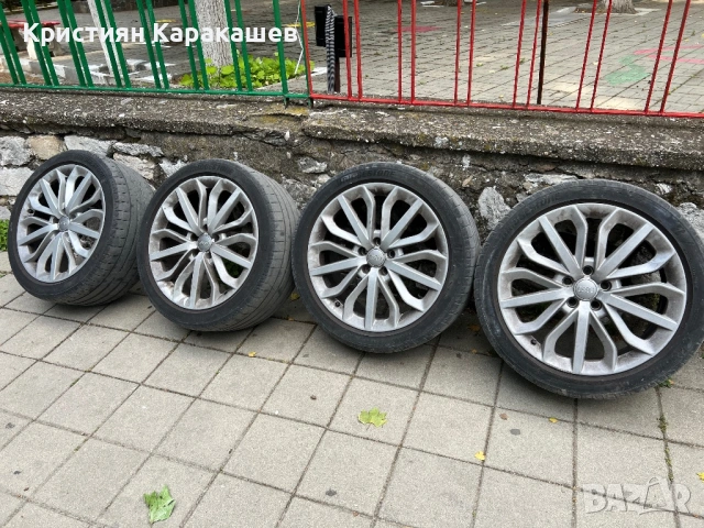Джанти 19ки с летни гуми за Ауди, снимка 6 - Гуми и джанти - 54753684