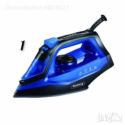 Ютия Rosberg, 2200W, 160мл., Керамична плоча 2 ГОДИНИ ГАРАНЦИЯ