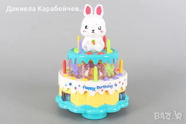 Забавна торта със зайче