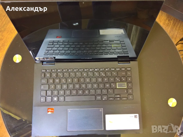 ASUS VivoBook Flip 14, тъчскрийн, Ryzen 5 4500U, 12GB DDR4, 256GB NVMe, снимка 2 - Лаптопи за работа - 54657344