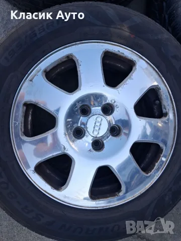 Алуминиеви джанти Audi 5X100 15-цола, снимка 3 - Гуми и джанти - 55638850
