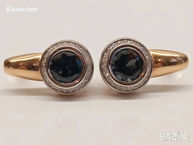 Руско злато , снимка 2 - Обеци - 54641298