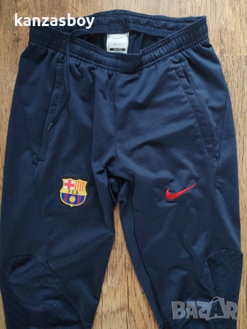 Nike F.C Barcelona Dri-Fit - мъжко футболно долнище ХС, снимка 2 - Спортни дрехи, екипи - 55223870