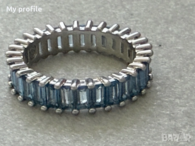 Оригинален марков пръстен Swarovski , снимка 6 - Пръстени - 54816763