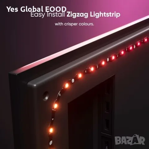 Nanoleaf 4D V2 RGB подсветка за TV до 65" с камера, снимка 4 - Стойки, 3D очила, аксесоари - 55324512