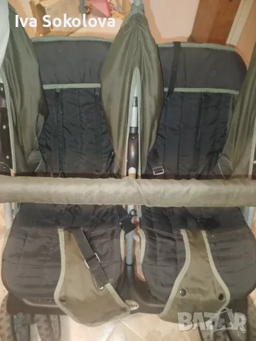 Лятна количка за близнаци Bertoni, снимка 2 - Детски колички - 55658012
