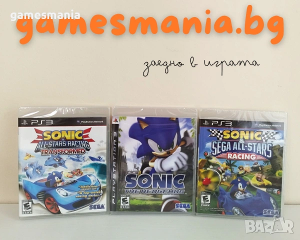 [PS] Чисто НОВИ пълна серия SONIC/ Налични/ Експресна доставка, снимка 3 - Игри за PlayStation - 54542000