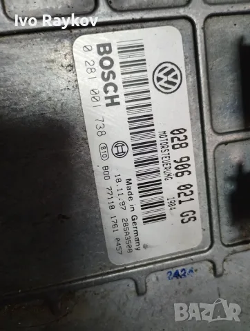 Компютър, ECU , VW Sharan 1.9TDI, 028906021GS ,0281001738 , 7M0953257M, снимка 4 - Части - 55630953