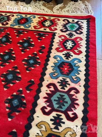 Чипровски килим Пиротчанки, снимка 3 - Килими - 54313543
