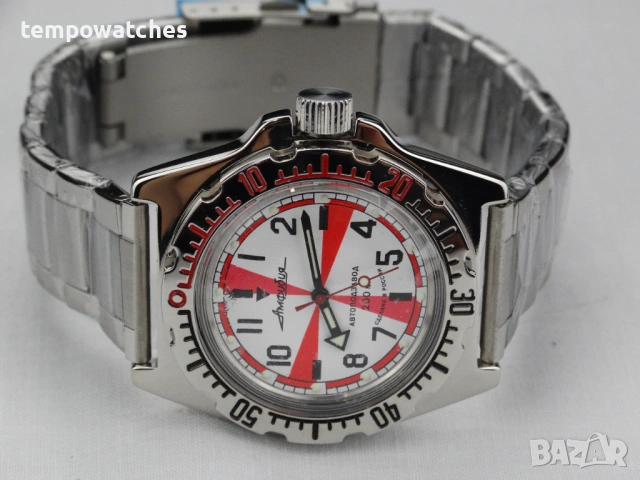 ВОСТОК АМФИБИЯ АВТОМАТИЧЕН-“RADIO ROOM” ref: 110750, снимка 2 - Мъжки - 54129556