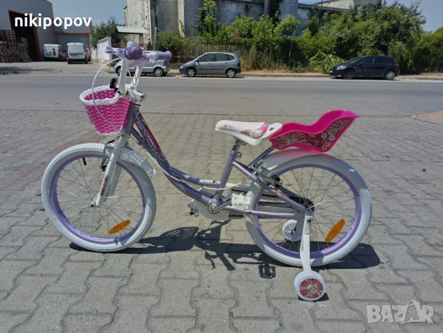 X Детски велосипед 20" Fashion Girl лилав, снимка 8 - Велосипеди - 54398152