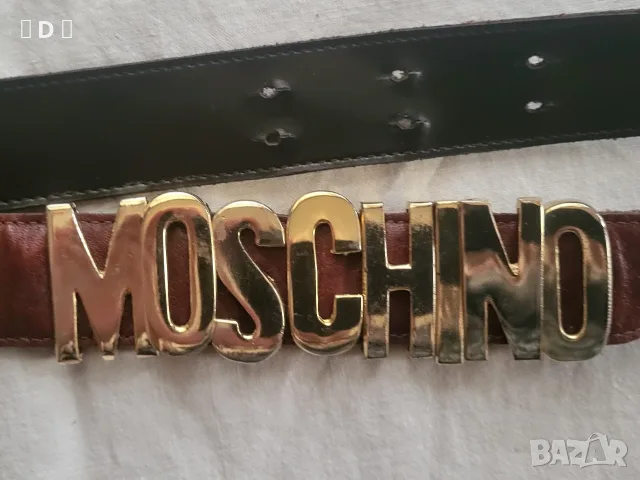 MOSCHINO кожен колан, снимка 2 - Колани - 55395679