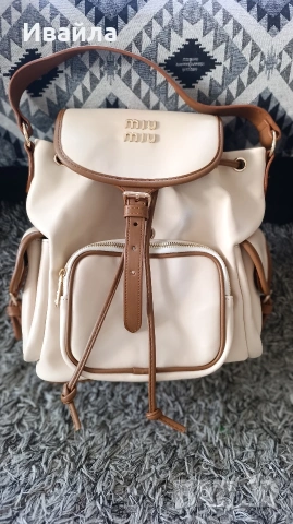 miu miu нова чанта и раница 2 в 1, снимка 7 - Чанти - 52298127