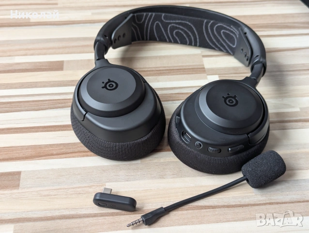 Геймърски слушалки SteelSeries Arctis Nova 3P Wireless, снимка 2 - Слушалки и портативни колонки - 54429058