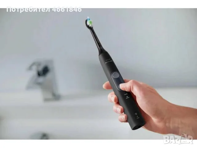 Нова електрическа звукова четка Philips Sonicare ProtectiveClean 4500 (Black), снимка 4 - Други - 55588887