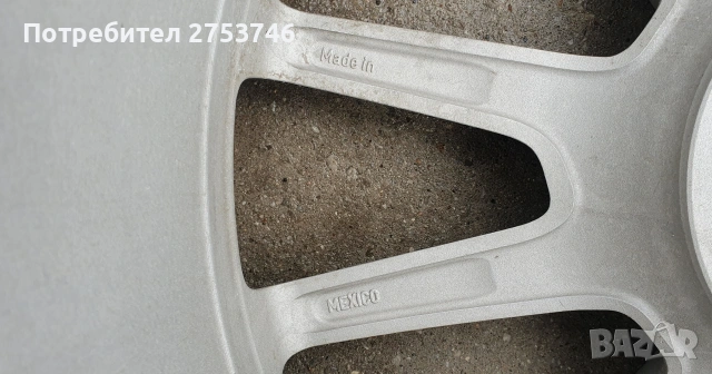 1бр.Спорт пакет АМGджанта 8.5j×19, снимка 8 - Гуми и джанти - 54091173