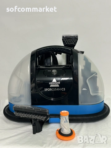  Преносим екстрактор /перяща прахосмукачка BISSELL SpotClean C3 (модел 3619N), снимка 2 - Прахосмукачки - 54679628