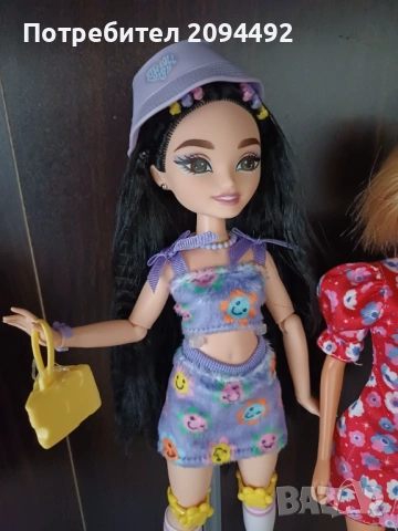 Barbie Mattel Барби кукла - Dream Besties с ролери, снимка 2 - Кукли - 54256931