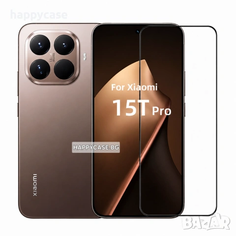 Xiaomi 17T Pro 17T 15T Pro 15 14T Pro 14 13T Pro 13 / OG PREMIUM Full Glue Стъклен протектор, снимка 4 - Фолия, протектори - 42654611