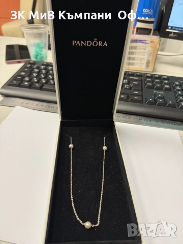 Сребърно колие Pandora