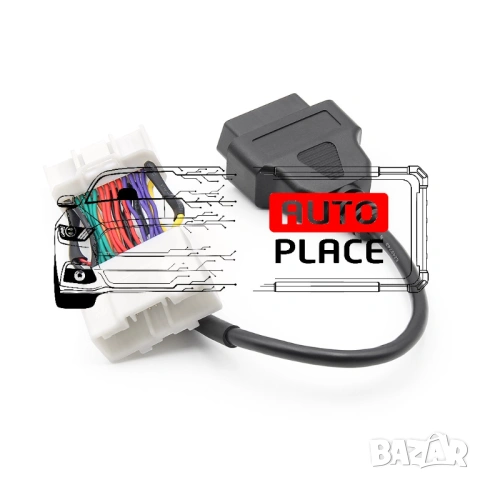 Кабел / Преходник / Адаптер 26 пина Tesla Model 3 / Y Delphi Autocom, снимка 3 - Аксесоари и консумативи - 53973013