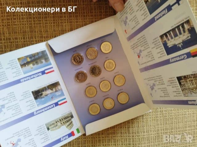 СЕТ ДВАНАДЕСЕТ РАЗЛИЧНИ МОНЕТИ ПО 1 ЕВРО /виж описанието/, снимка 2 - Нумизматика и бонистика - 54881370
