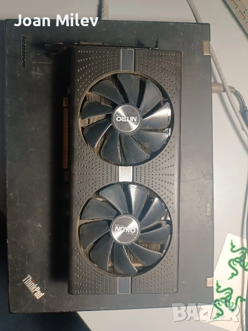 Sapphire Radeon RX 580 4G за части, снимка 1 - Видеокарти - 54576316