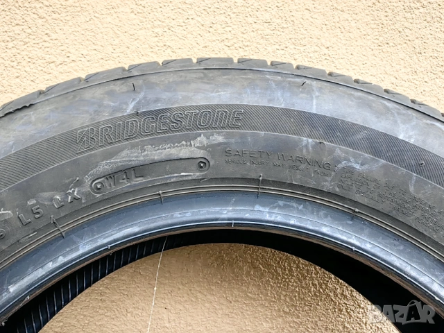185/65R15 Bridgestone Лятна 7мм грайфер, снимка 3 - Гуми и джанти - 54544977