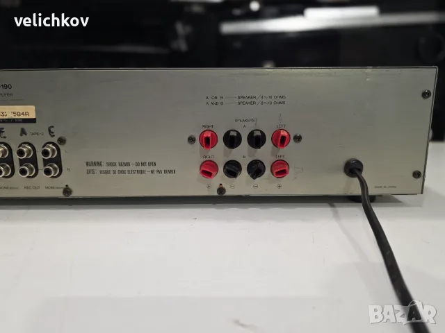 🔊 ЯКИЯТ ДИНОЗАВЪР ОТ ЗЛАТНАТА ЕРА НА HI-FI: LUXMAN L-190! 📻⚡, снимка 9 - Ресийвъри, усилватели, смесителни пултове - 55686823