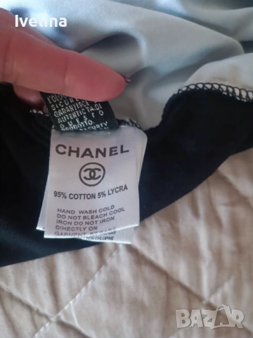 Дамска тениска Chanel, снимка 2 - Тениски - 54620231