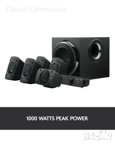 Logitech Z906 5.1 THX аудио система, Dolby Digital и DTS, снимка 2 - Аудиосистеми - 55566668
