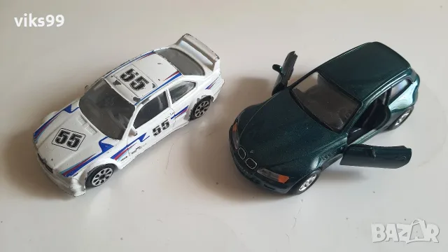 Метални колички BMW - M3 и Z3, снимка 2 - Колекции - 55455823