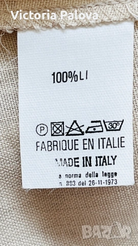 Елегантна ленена блуза/топ без ръкави L’EQUIPE PLUS Италия, снимка 11 - Корсети, бюстиета, топове - 53978957