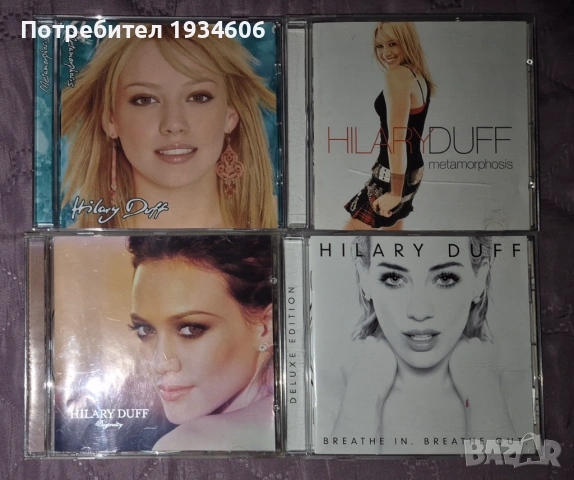 Hilary Duff - оригинални дискове.