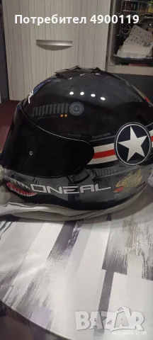 Мото каска O'NEAL Challenger Wingman Black – Размер XL + Тъмен Визьор, снимка 4 - Аксесоари и консумативи - 55640031