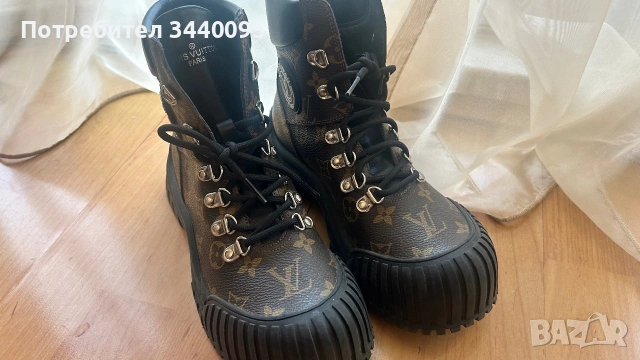 Louis Vuitton елегантни боти, снимка 2 - Дамски елегантни обувки - 55258404