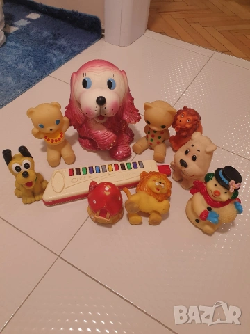 Стари гумени играчки, снимка 3 - Колекции - 55092280
