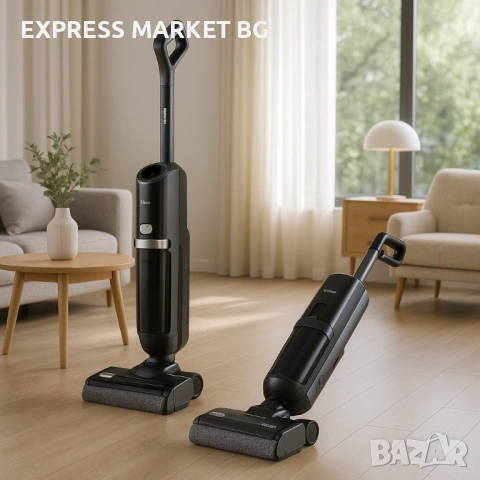 Midea Vacuum Cleaner MX10EUBK – 2 в 1 безжична прахосмукачка и моп, снимка 2 - Прахосмукачки - 54822116